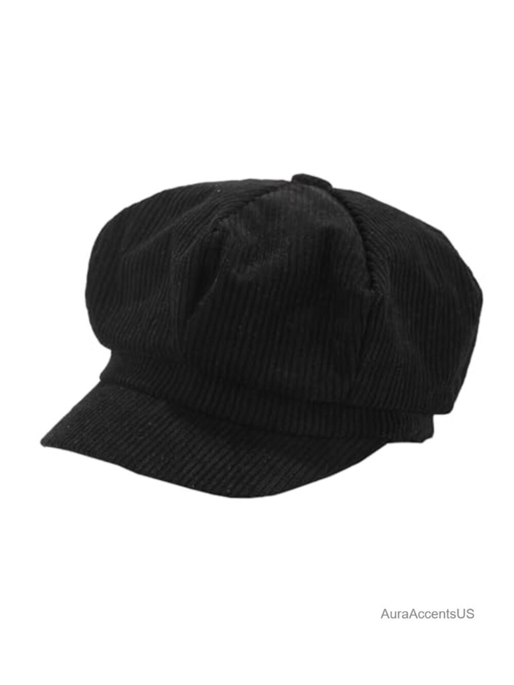 Corduroy Newsboy Cap 8 Panel Vintage Beret Paperboy Hat